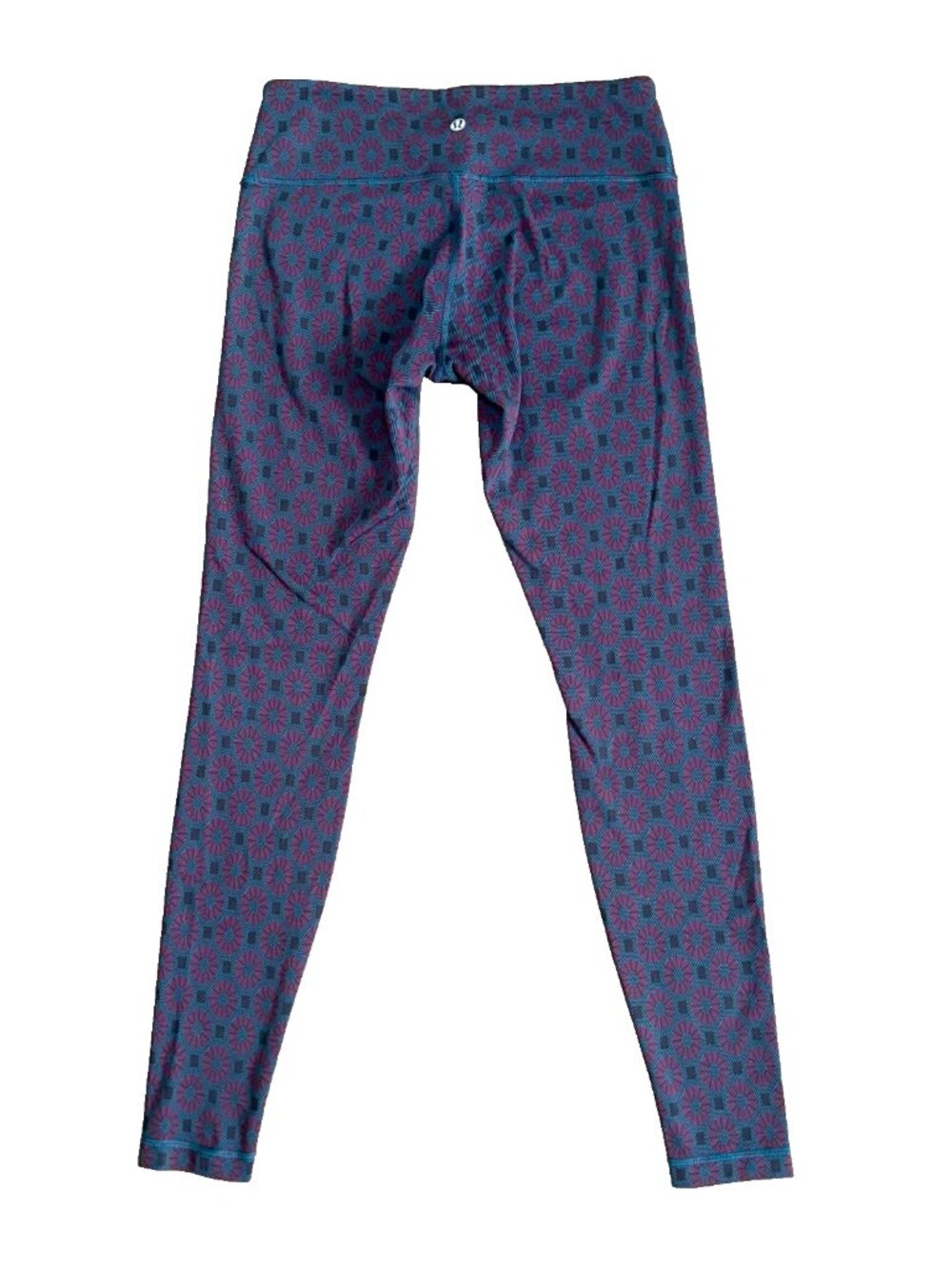 Lululemon Wunder Under Leggings Size 8 Circle Geo Full-On Luon W5H79S